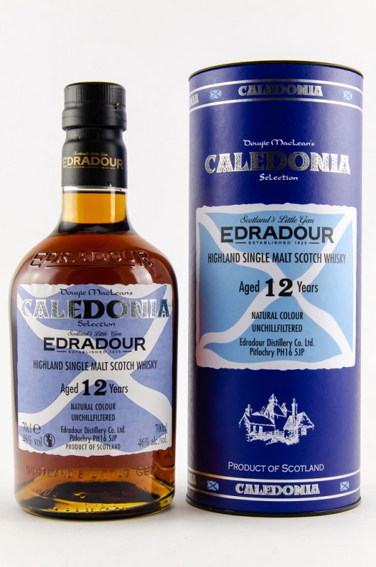 Edradour Caledonia 12 Jahre front